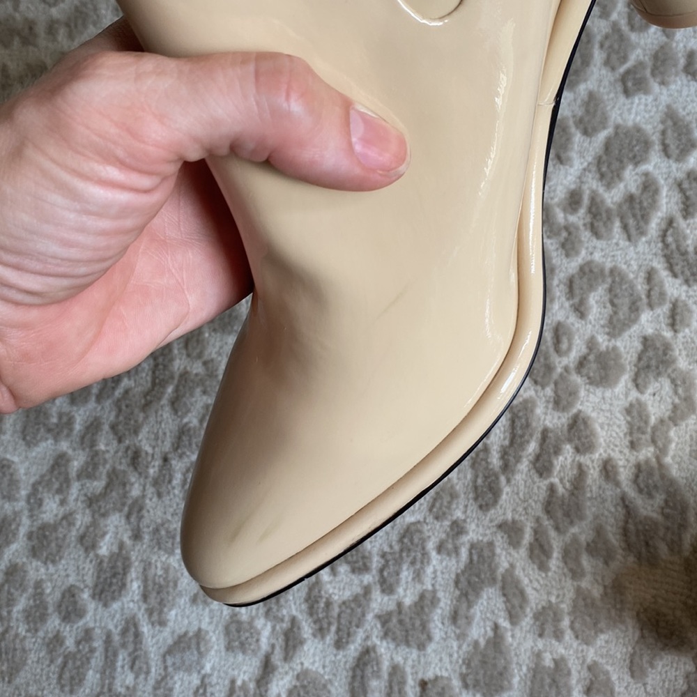 rag & bone tan/cream ankle boots - Picture 10 of 16